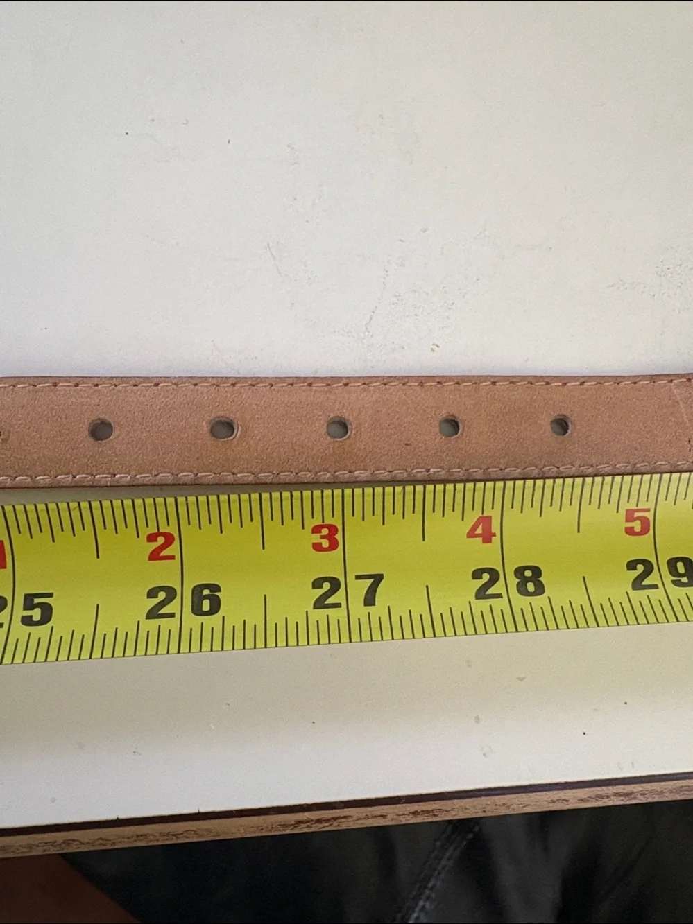Beacon Hill  belt  fuchsia smooth Leather  gold tone buckle .75”w  size S